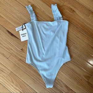 NWT Aritzia Sunday Best Firecracker Bodysuit - M